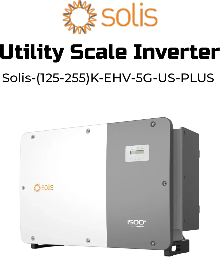 Solar Power Systems - Solis Utility Scale - Electroservice